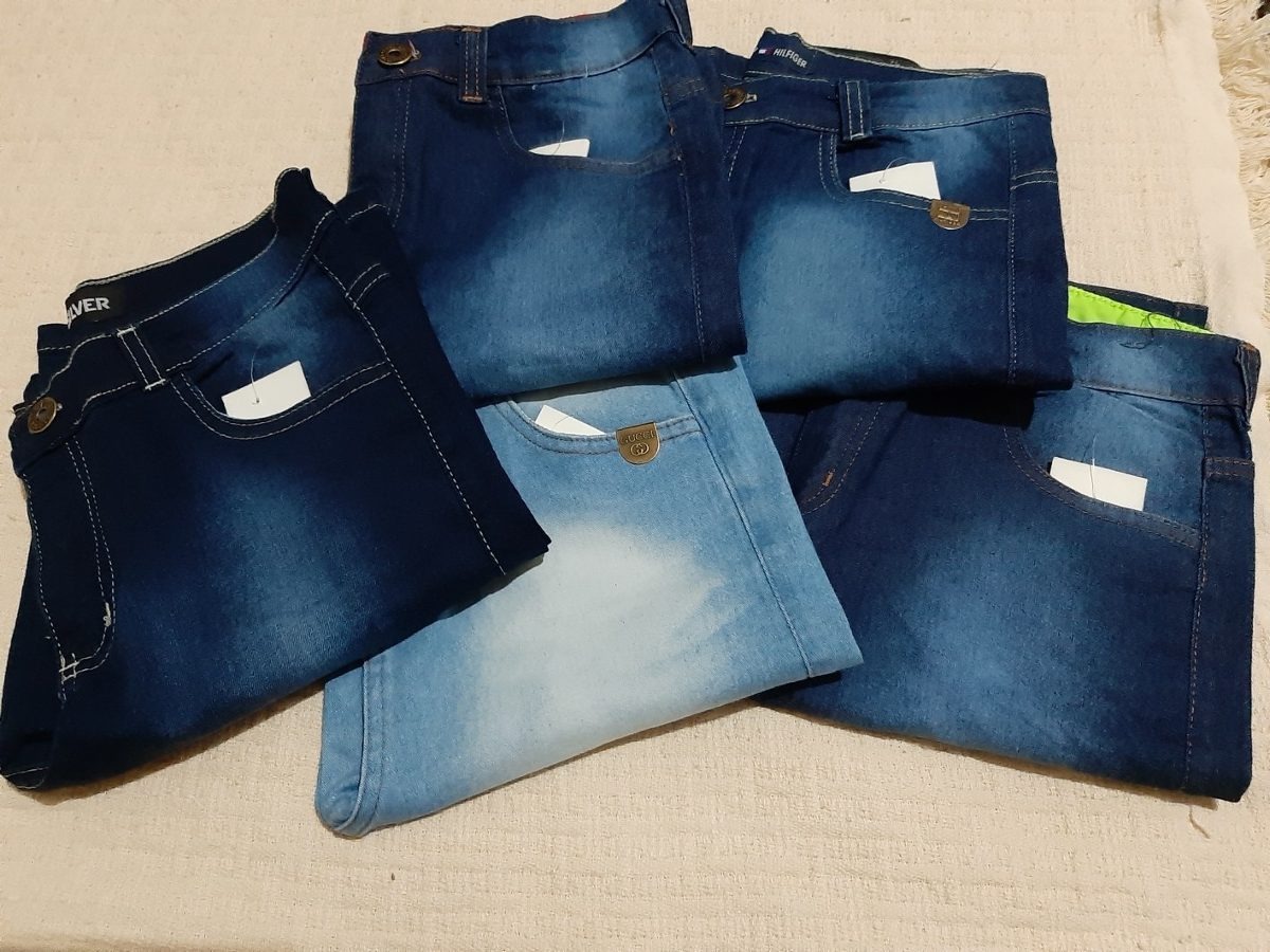 mercado livre bermuda jeans infantil masculina
