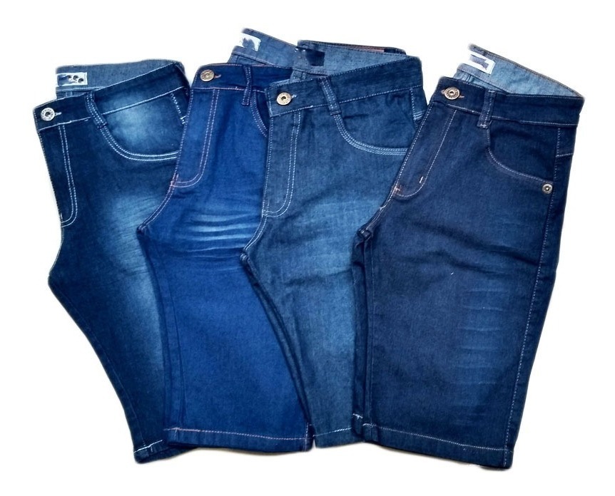 bermuda jeans masculina atacado