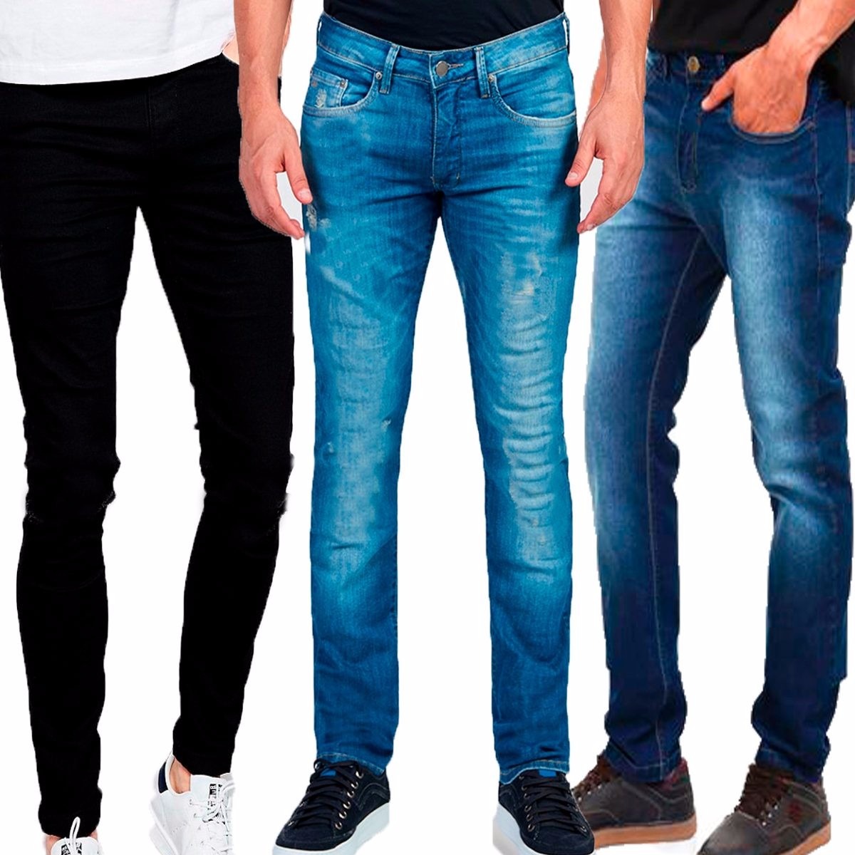 calças jeans masculinas atacado