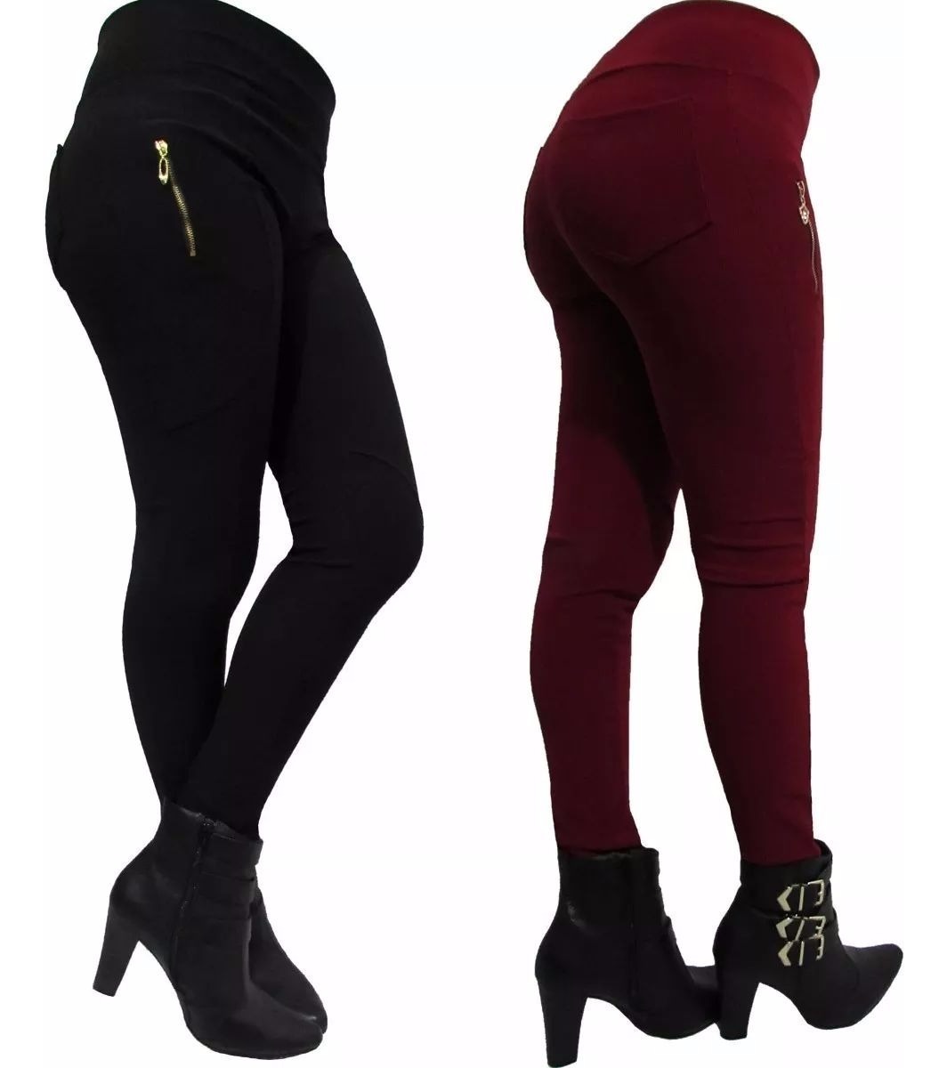 calça legging preta montaria