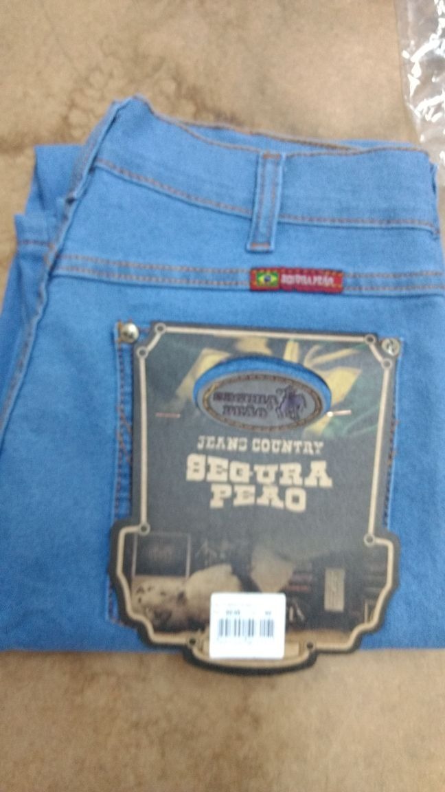 laço de couro jeans