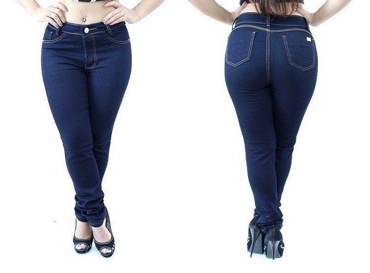 calça jeans tamanho 48