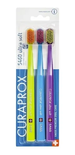 Kit 6 Escovas Dental Adulto Curaprox Cs5460 Ultra Soft