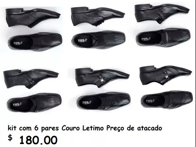 preço sapato social