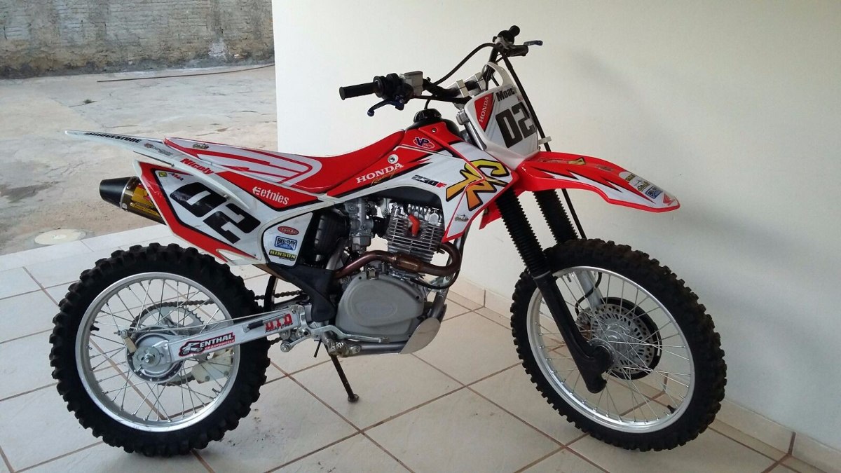  Kit  Adesivo Crf  230  2015 Retr  Com Capa R 370 00 em 