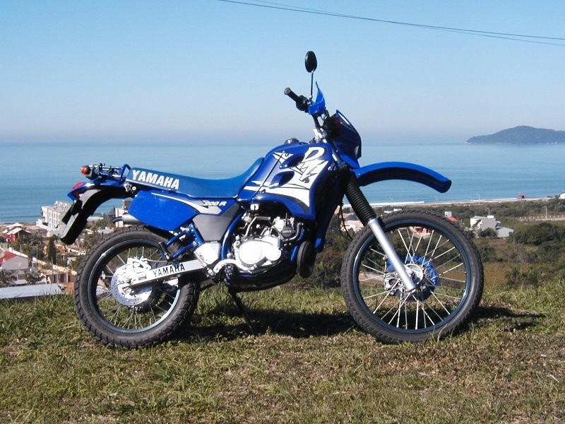 Kit Adesivo Faixa Gráfico Yamaha Dt 200r 2000 Azul 1ªlinha ...