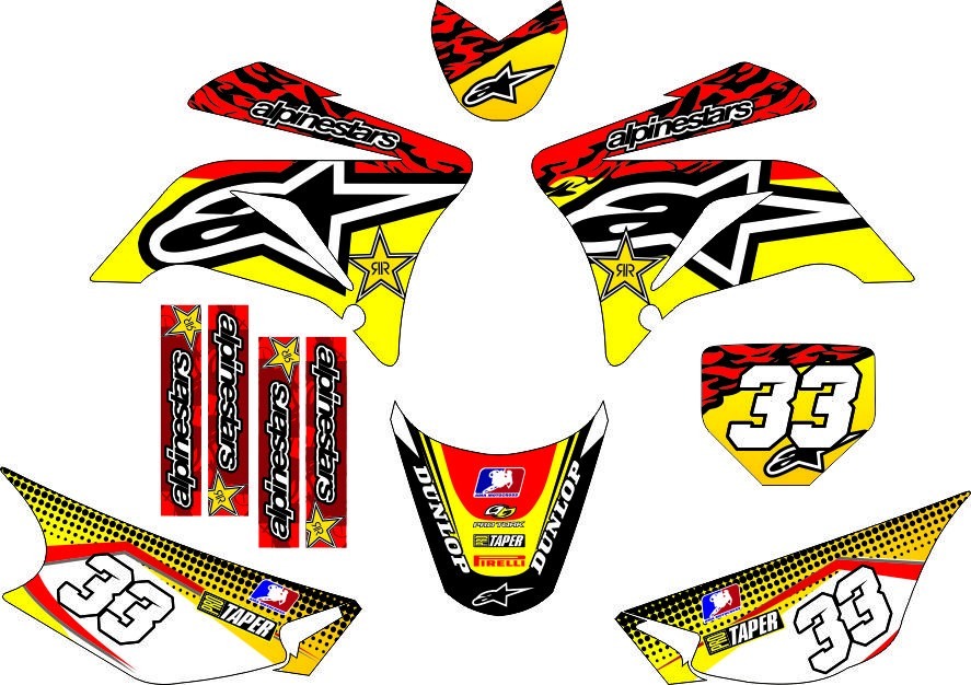 Kit Adesivo Grafico Plotagem Moto Trilha Lander 250 08 Md 03 R$ 210,00 em Mercado Livre Mueble Aparador Jardin ~ Kit Adesivo Grafico Plotagem Moto Trilha Lander 250 08 Md 03 R$ 210,00 em Mercado Livre