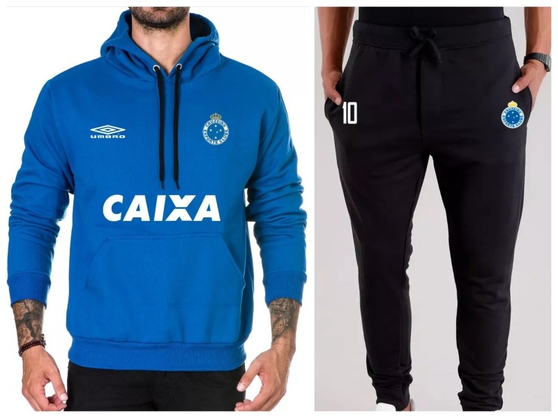 moletom masculino cruzeiro