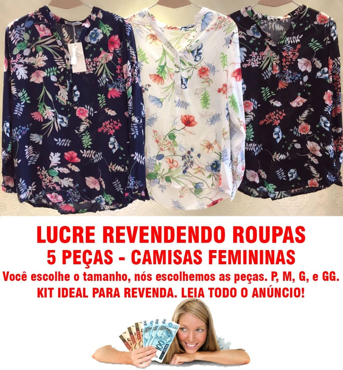 blusas femininas revenda