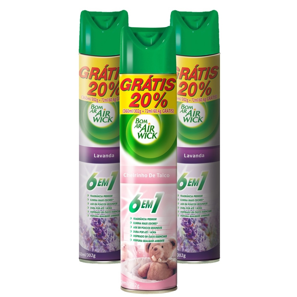 Resultado de imagem para bom ar air wick aerossol cheirinho de talco