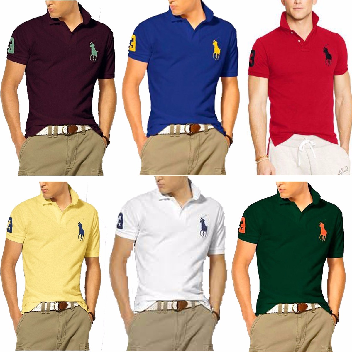 camisa gola polo masculina de marca