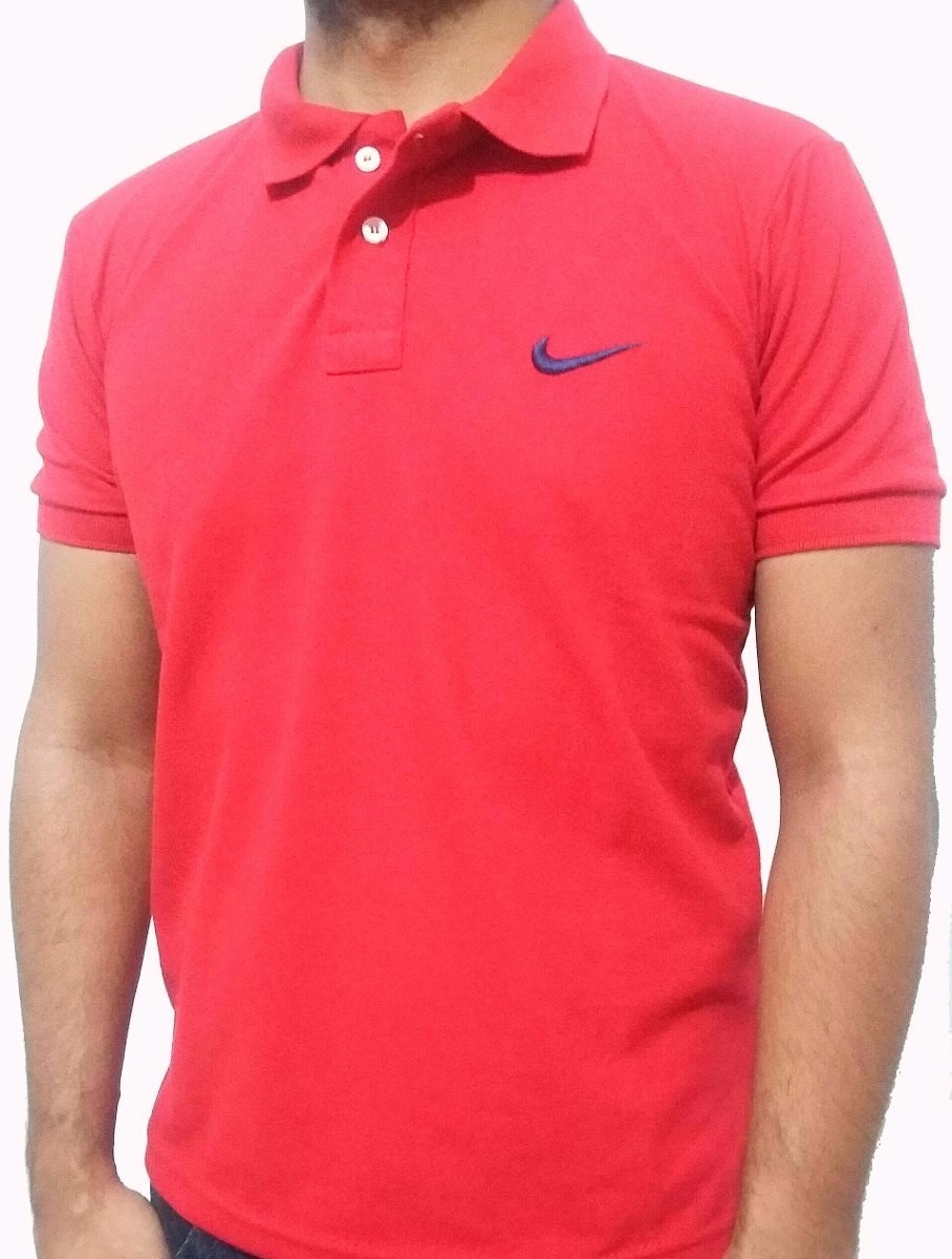 camisa polo nike rosa