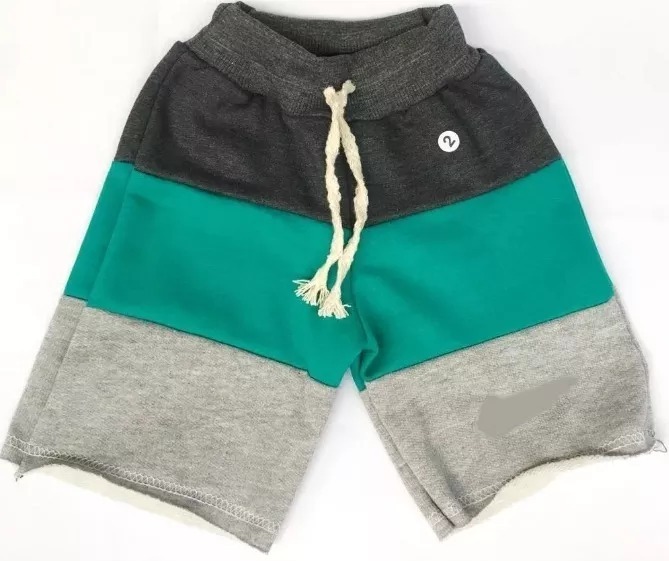 short moleton infantil masculino