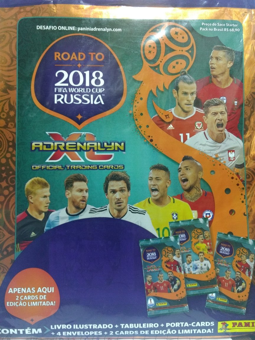 Kit Cards Fifa World Cup Russia 2018 Copa Do Mundo 2018 