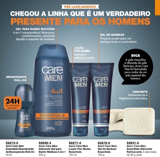 Kit Care Men Avon Comprefácil R 6000 Em Mercado Livre