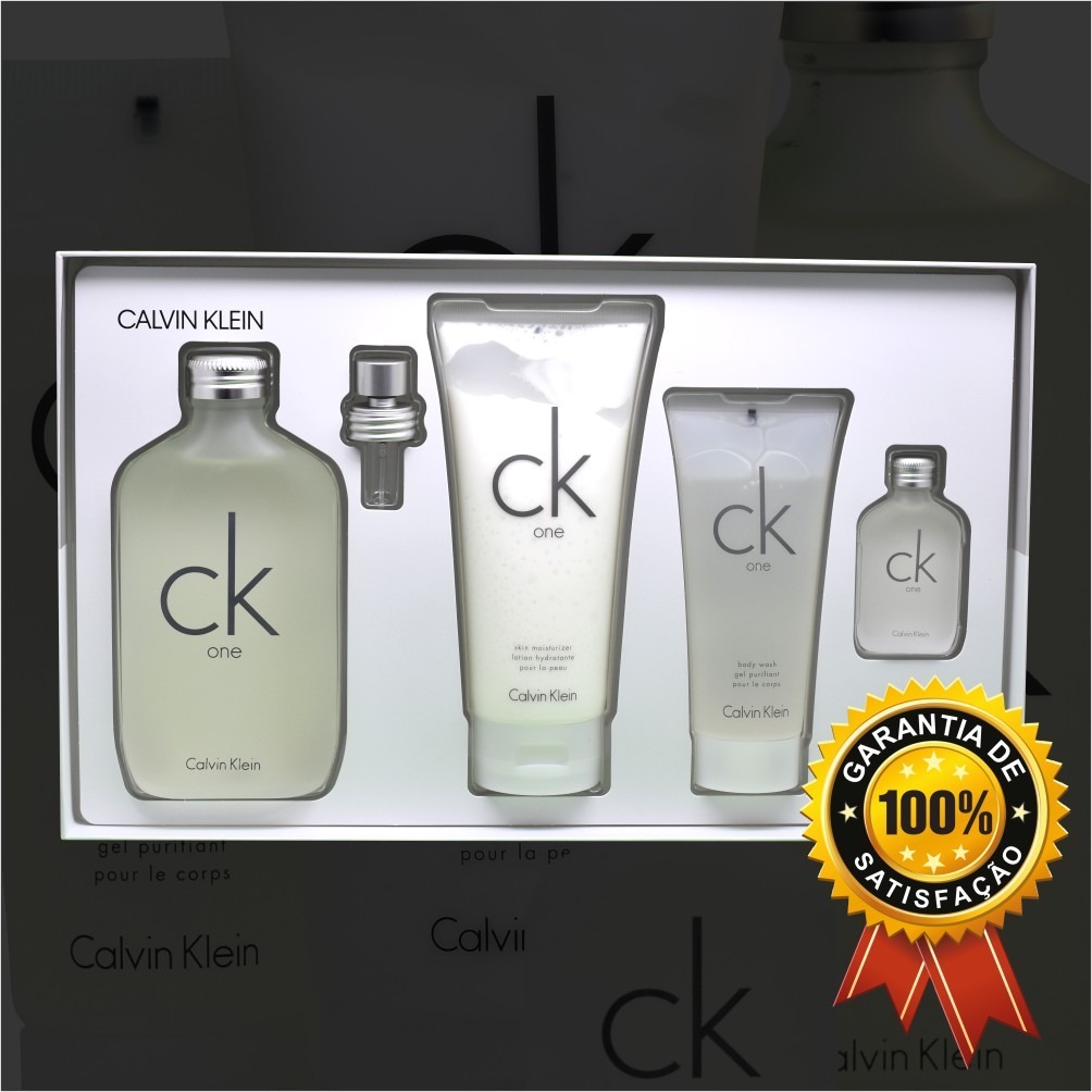 Kit Ck One 200ml Original Edt Calvin Klein Com Miniatura - R$ 290,00 em Mercado Livre