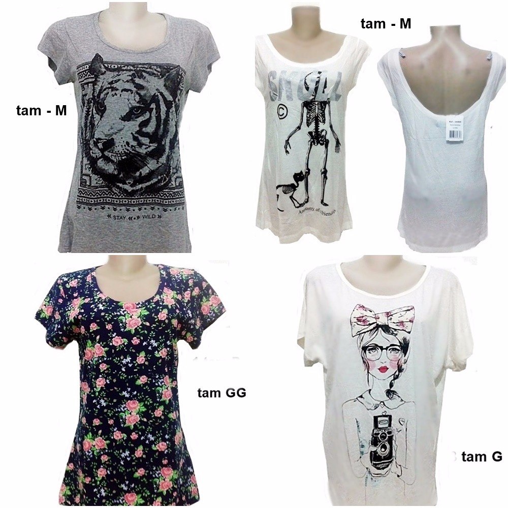 blusas femininas mercado livre atacado