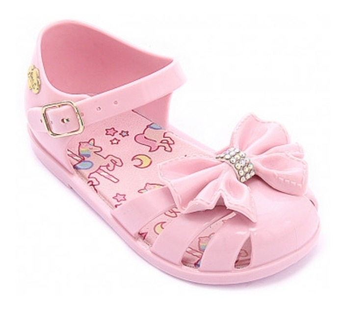 Kit Com2 Pares Sandália Infantil Feminino Menina Charmosinha - R$ 36,00 em Mercado Livre