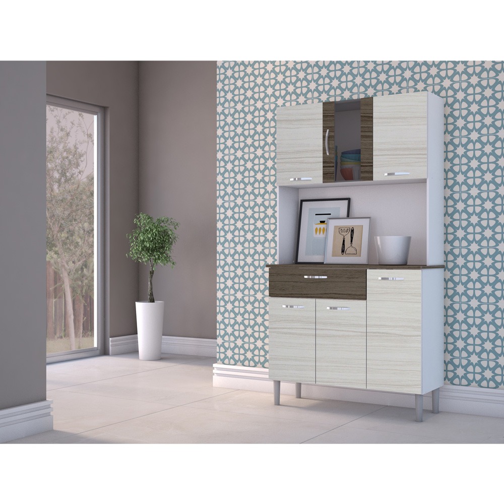 Kit Cozinha Compacta Branco Com Rovere E Dubai Sofia R 370 00 Kit Cozinha Compacta Branco Com Rovere E Dubai Sofia R 370 00