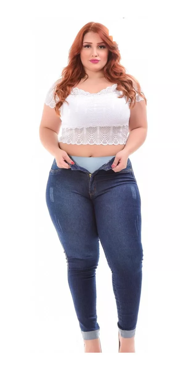 calça jeans com cinta interna