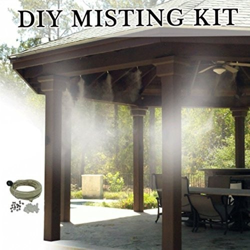Kit De Brisa Para Patio Misting Cooler System Outdoor Fr