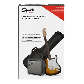 Kit De Guitarra Eléctrica Fender Squier Pack