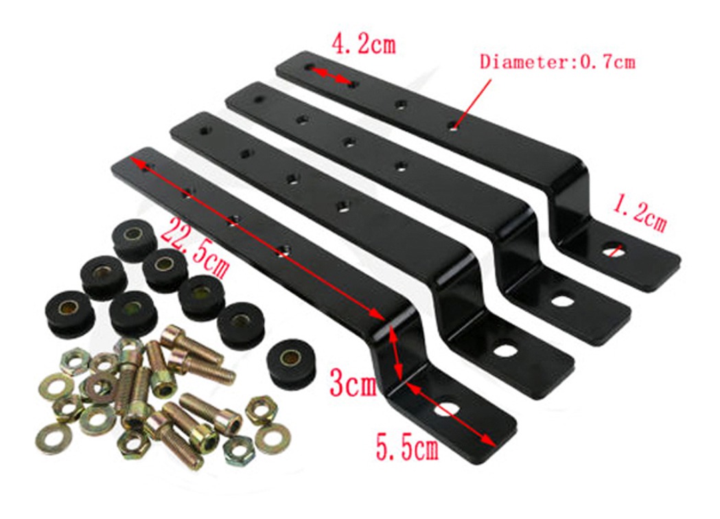 herrajes de gedotec/® muebles /& construcci/ón de metal / Cuerpo del conector Muebles Conector para tornillos Armario de uni/ón de metal / Herraje para camas 4/ Set/ hobby-pool-technologies/