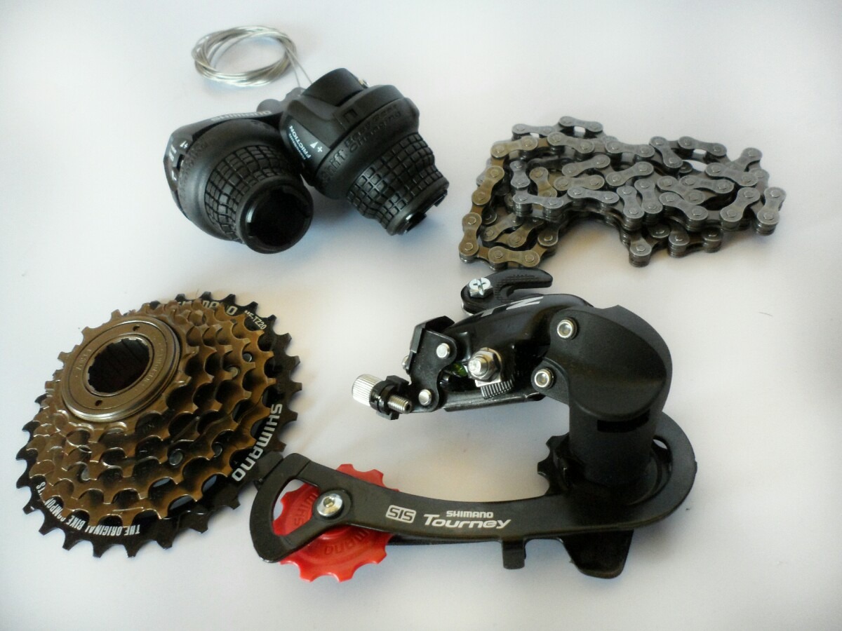 Desviador Trasero Bicicleta Palanca De Cambios Shimano Rapid-Fire