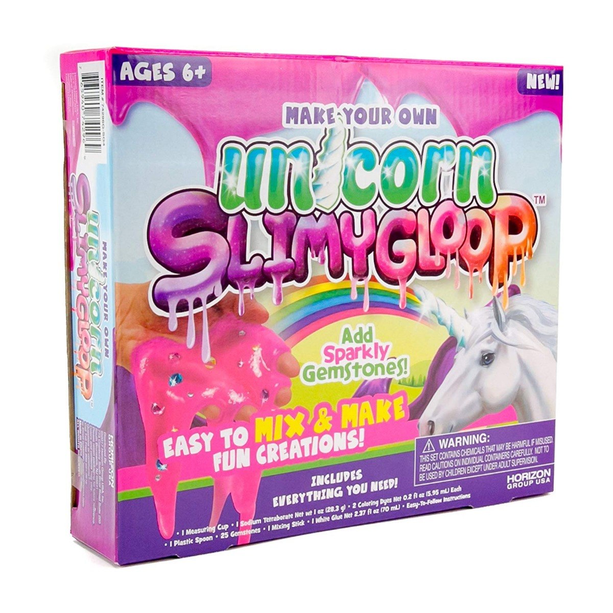 Kit De Slime De Unicornio Juguete Para Niñas 2018 (importad) - Bs. 1.900,00 en Mercado Libre