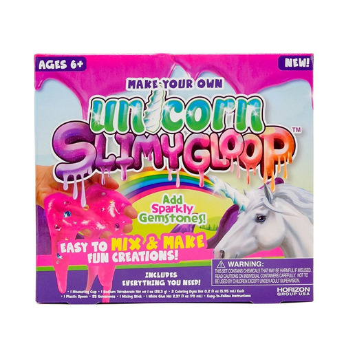 Kit De Slime De Unicornio Juguete Para Niñas 2018 (importad) - Bs. 1.900,00 en Mercado Libre