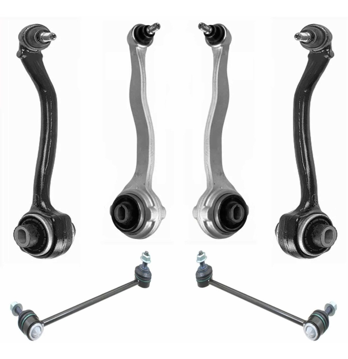 MERCEDES CLASE C T-MODEL S203 KIT COMPLETO BRAZO DE SUSPENSIÓN DELANTERO 8 PZS