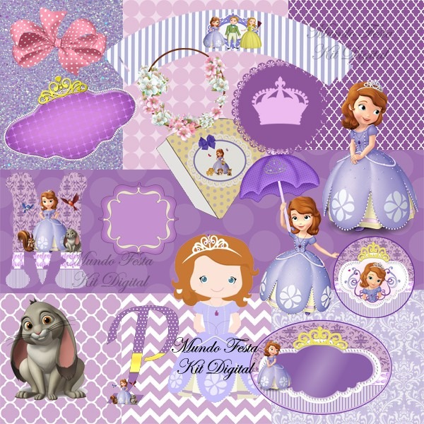 kit digital princesa sofia sophia mais de 160 imagens r 14 90 em