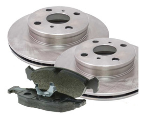 Discos 1,2 1.4 1.6 1.8 1.9 FSI Sdi Tdi Gti Vw Polo Delantero Y Trasero Pastillas De Freno