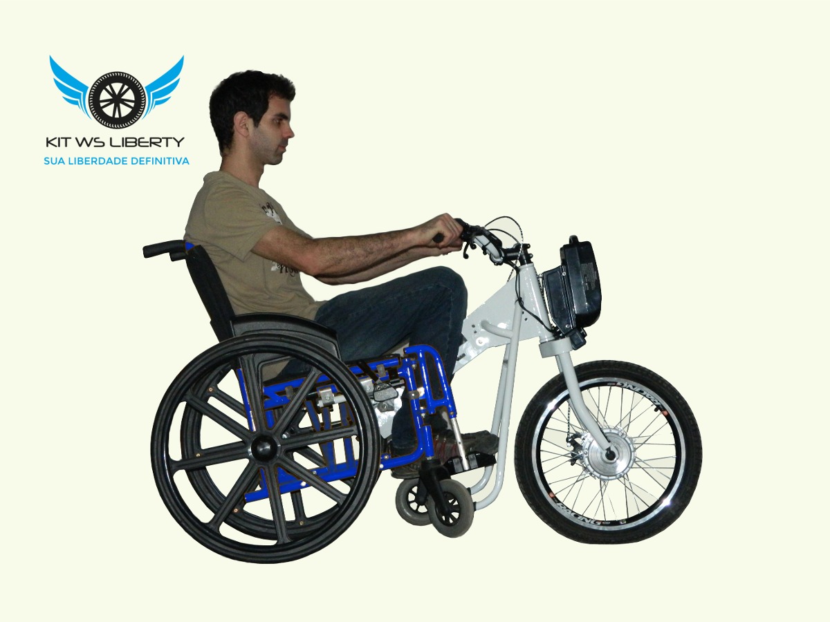 Kit Eletrico Para Cadeira De Rodas Ws Liberty Veja O Video 
