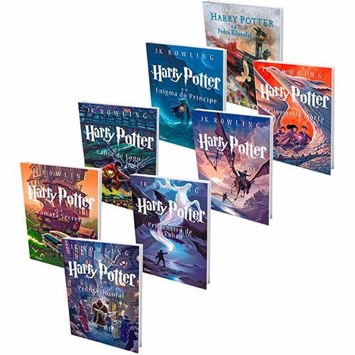 Kit Harry Potter Scholastic + Edição Ilustrada (8 Livros) ! - R ...
