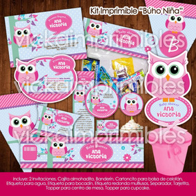 Invitaciones De Baby Shower Nina Tema Elefantes Kits Imprimibles