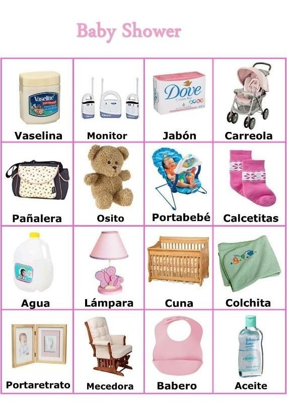 Kit Imprimible Baby Shower Loteria,cartas Juegos Azules - $ 99.00 en Mercado Libre