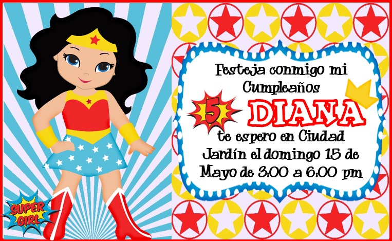 tarjetas de invitacion de cumpleaños