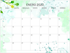 Calendario Mensual 2020 Para Imprimir Bonito Calendario 2019 calendario mensual imprimir