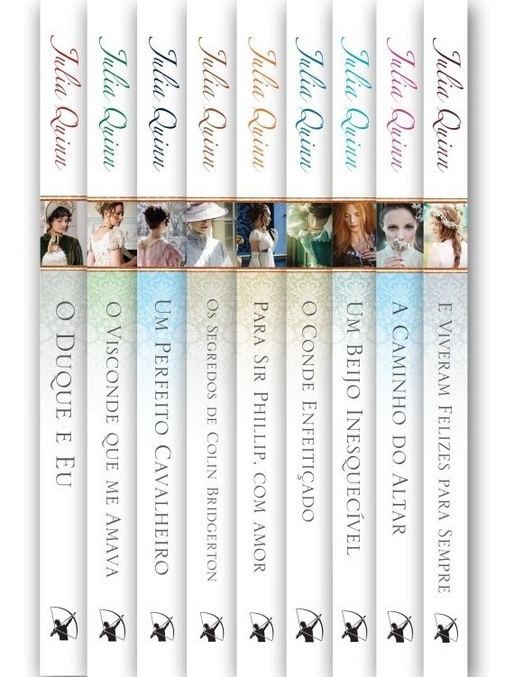 Kit Julia Quinn - Série Os Bridgertons 9 Volumes - R$ 299,90 em ...