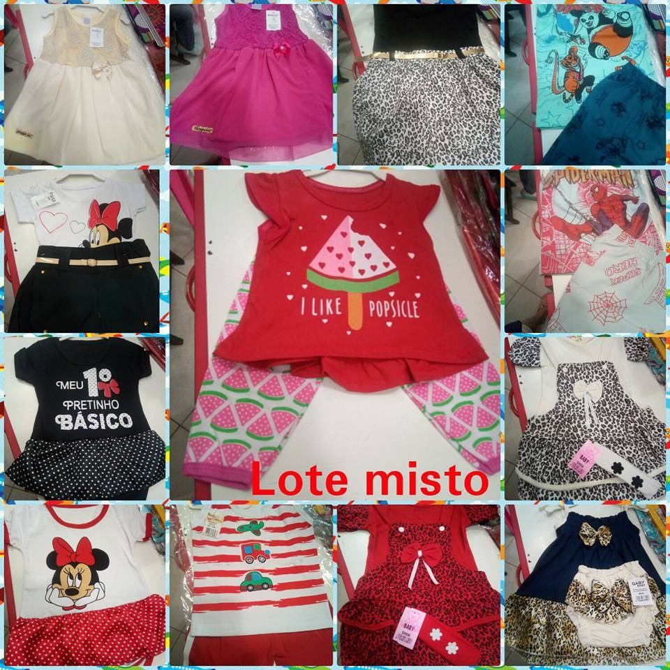 comprar lotes de roupas para revender