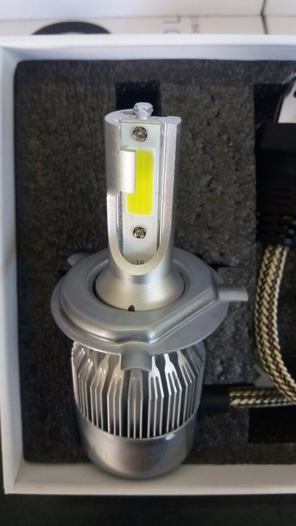 Posición luces led h4