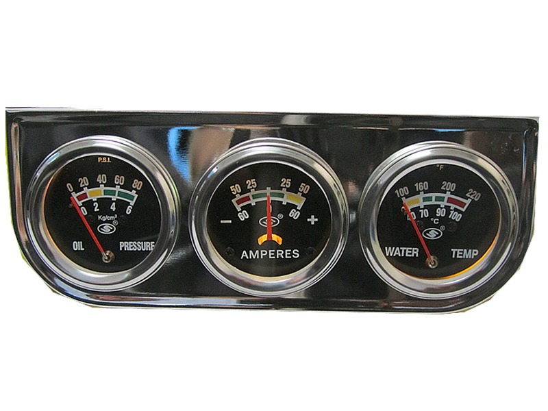 Metro Auto Parts >> Kit Manômetro 3 Relógio Pre Óleo Amperimetro Temp Agua C ... Metro Auto Parts >> Kit Manômetro 3 Relógio Pre Óleo Amperimetro Temp Agua C ...