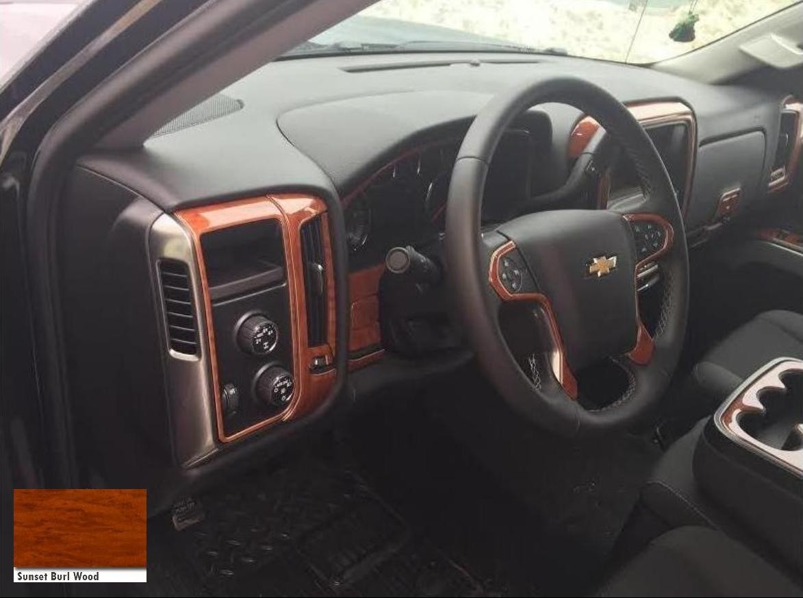 Kit Molduras Tablero Chevrolet Silverado 2014 - 2017 ... Kit Molduras Tablero Chevrolet Silverado 2014 - 2017 ...