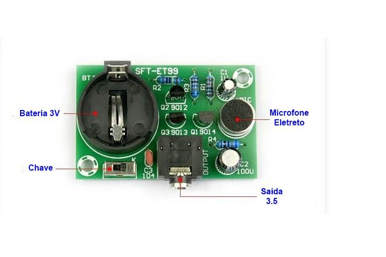 todo electronica microfono espia