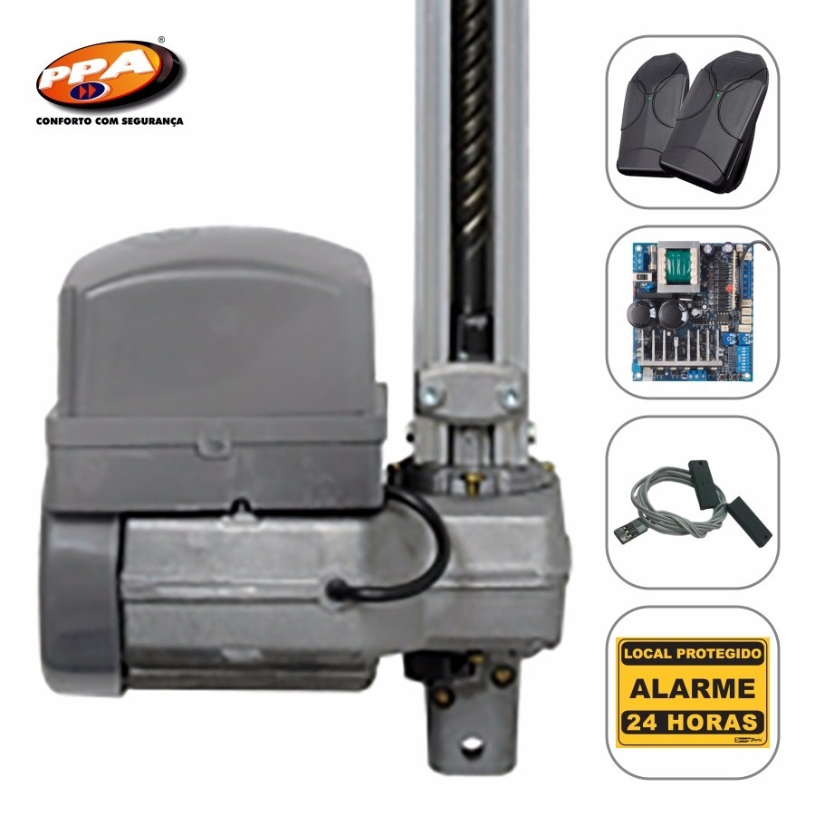 Motor Portão Basculante Ppa Jet Flex 1 2 Kit Motor De Portão Eletrônico Basculante Ppa Jet Flex 1/2 - R$ 1.398