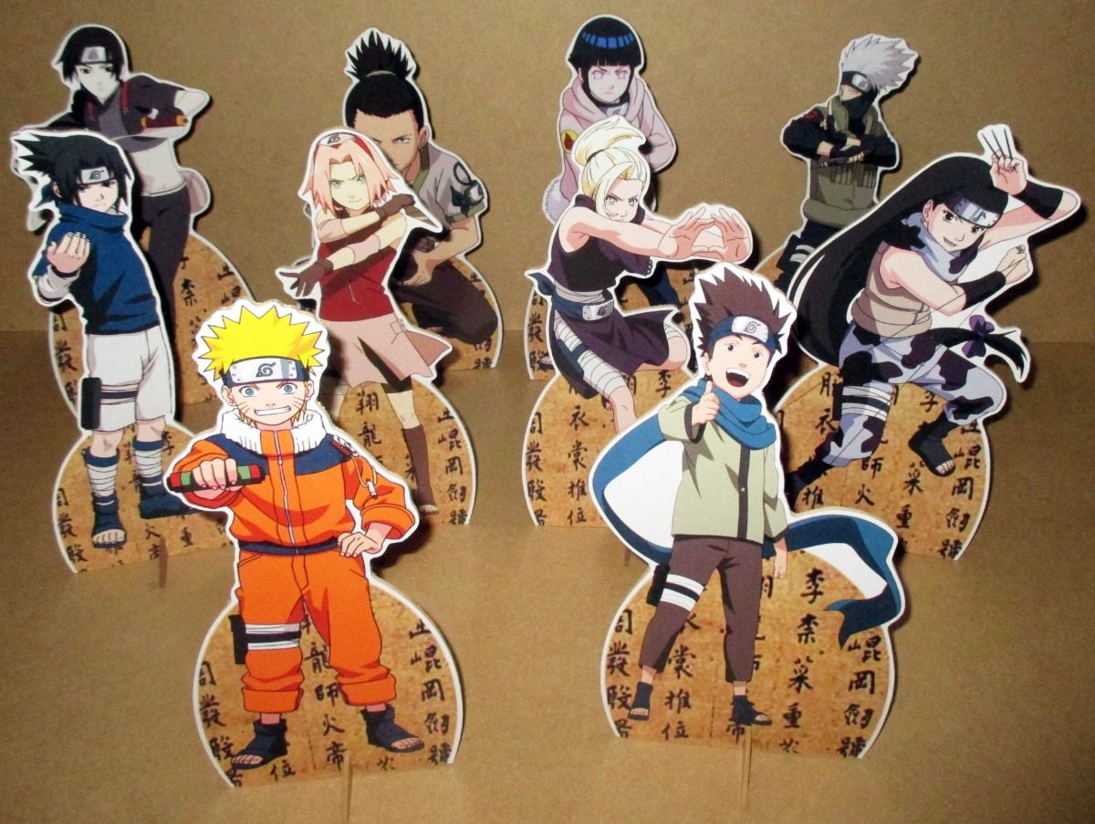 kit naruto 10 display