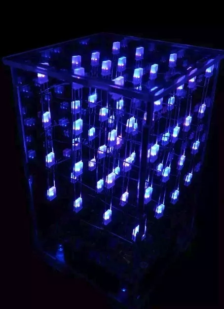 Cubo Led 4x4x4 Armado Arduino Candy-HO