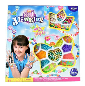 Anillo Para Pulsera Niñas Kit Gratis Collar Envio gyYbf67v