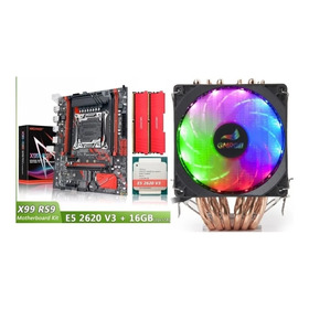 Kit Placa-mãe X99 +intel Xeon E5 2620 V3+16gb Ddr4+cooler 